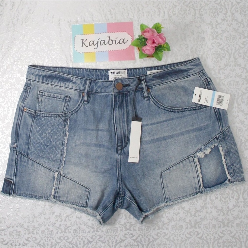 WILLIAM RAST Trolly Denim Shorts NWT Size 31